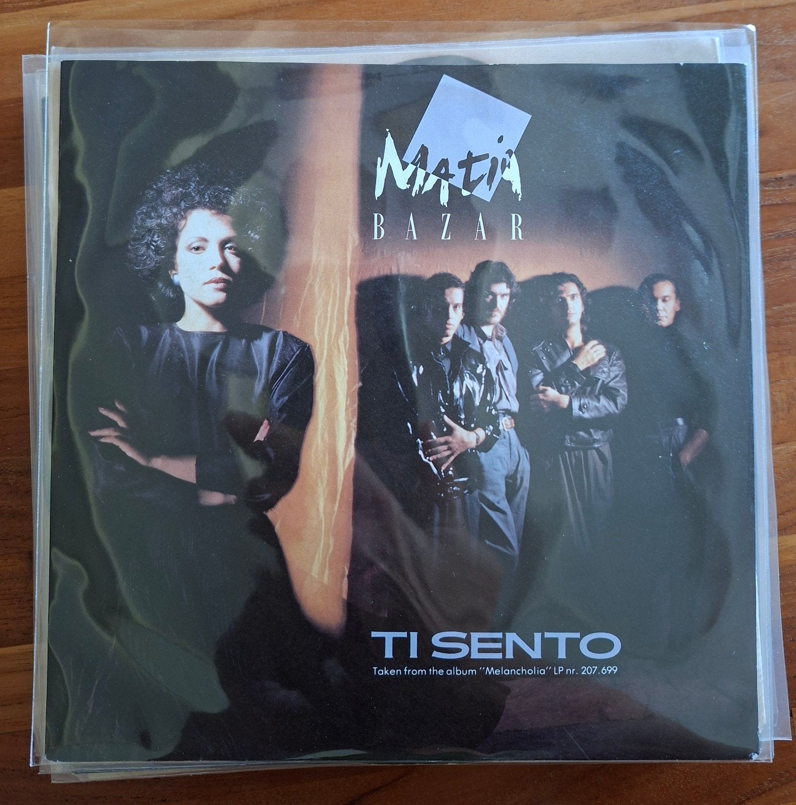 Matia Bazar - Ti sento - Single is TOP, Ophalen of Verzenden, Gebruikt, 7 inch, Pop