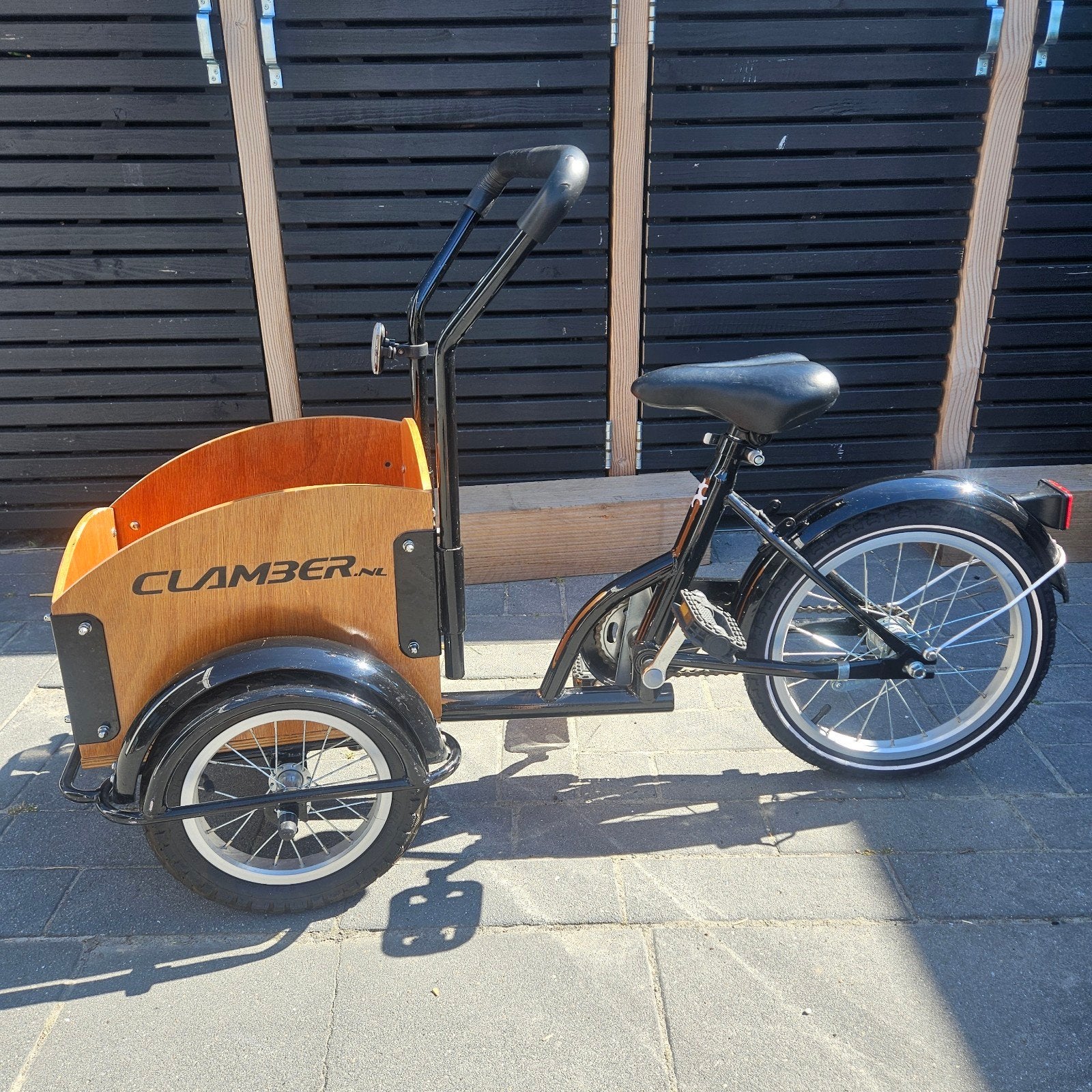 Clamber Cargo Cruiser bakfiets voor kinderen, Terugtraprem, Ophalen, Overige merken, 1 kind