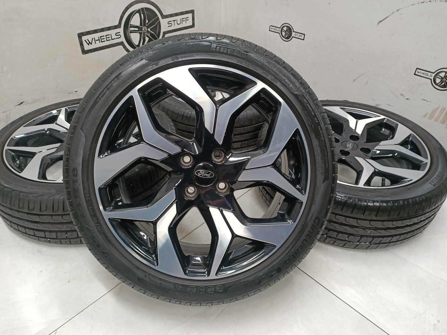 Ford Ecosport lichtmetaal velgen 18"inchTPMS 4x108, Gebruikt, -, -, Banden en Velgen