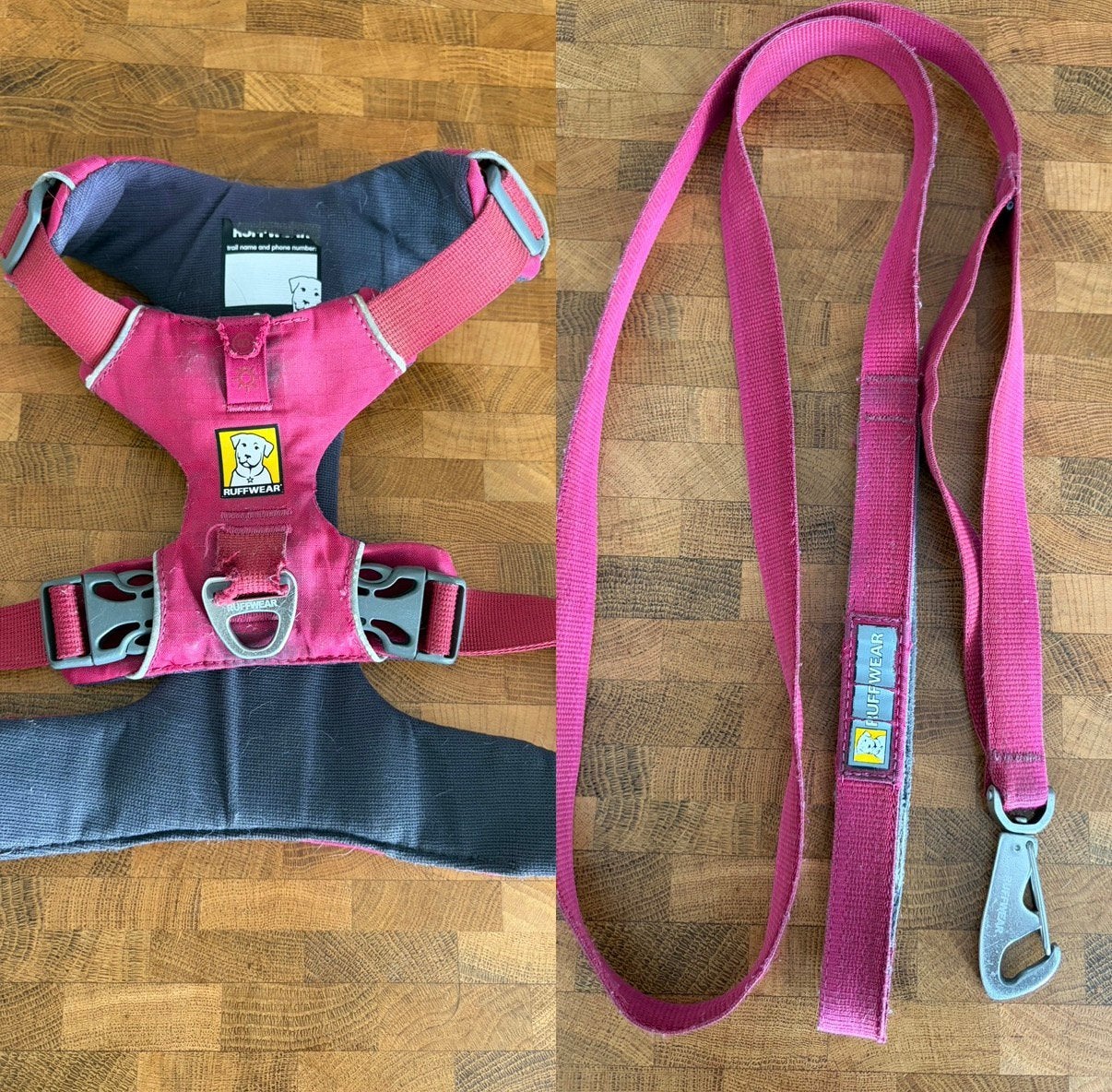 Ruffwear Front range tuig en riem hond, Ophalen of Verzenden, Gebruikt, Hondenriem