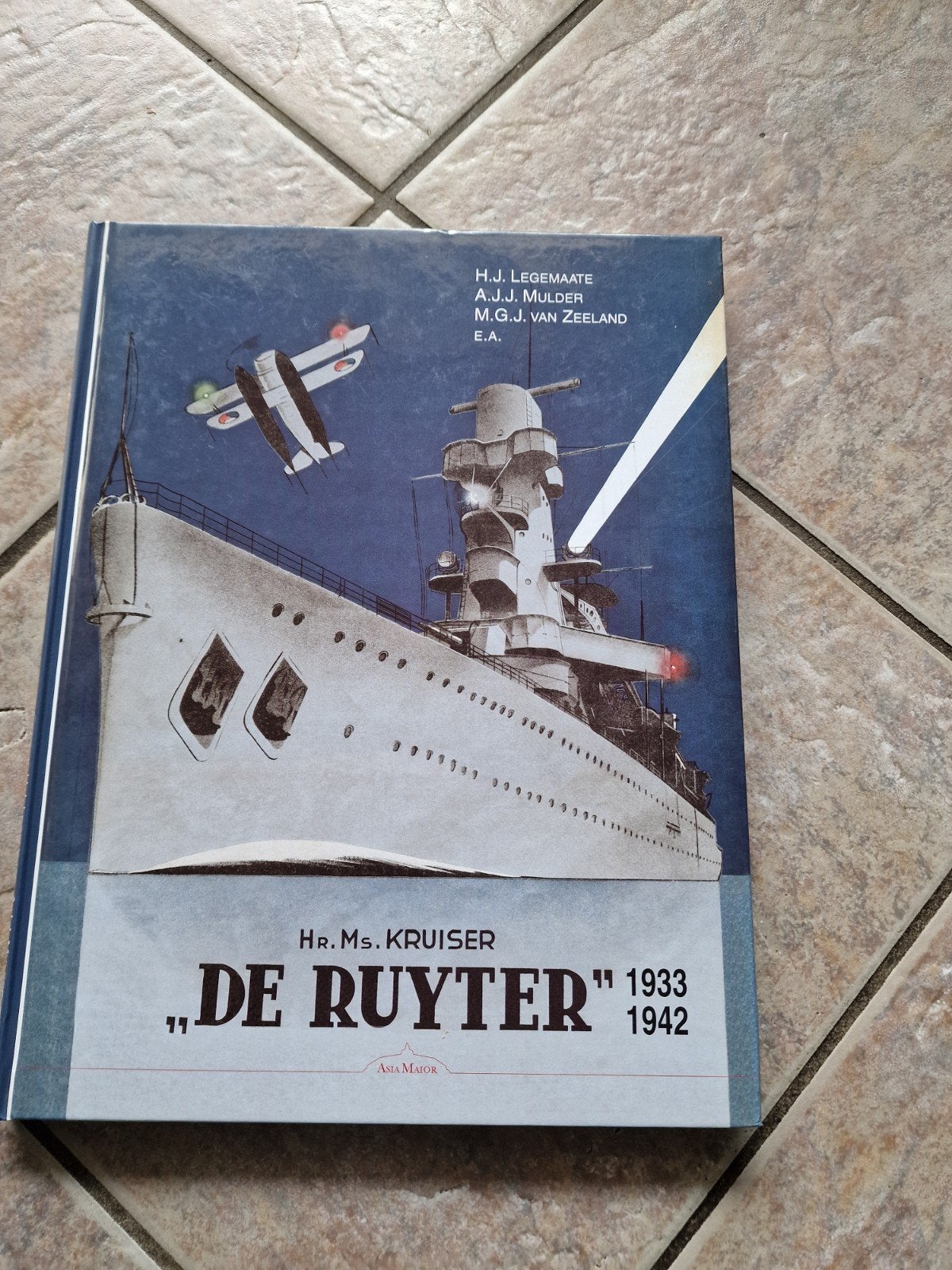 Hr.Ms de Ruyter 1933 1942 koninklijke marine, Verzamelen, Ophalen of Verzenden, Marine, Nederland, Boek of Tijdschrift