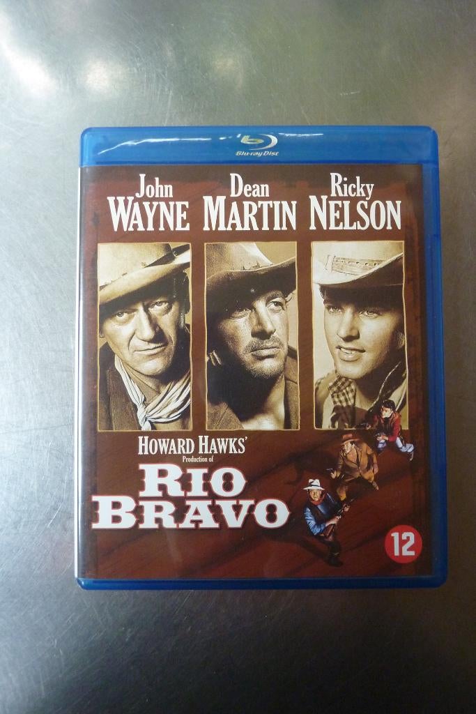 Rio Bravo (John Wayne, Dean Martin), Cd's en Dvd's, Blu-ray, Ophalen of Verzenden, Zo goed als nieuw, Actie