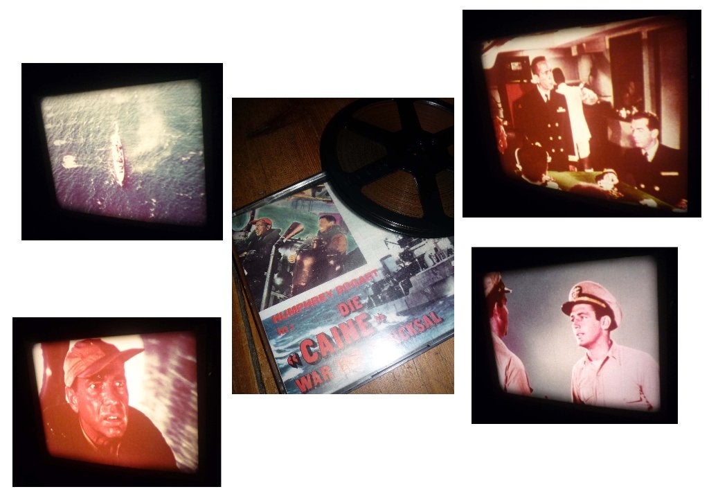 8mm film Caine - Humphrey Bogart - rooiig - geluid -, Audio, Tv en Foto, Filmrollen, Ophalen of Verzenden, 8mm film