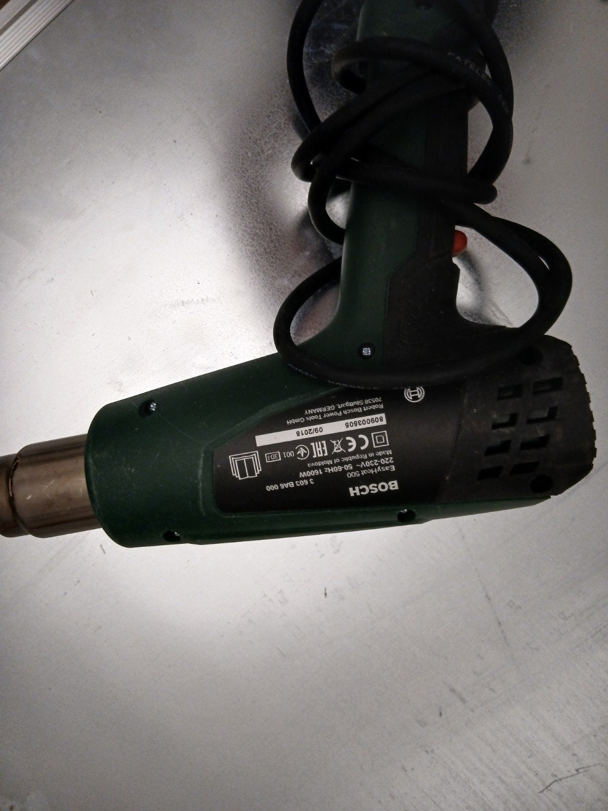 Bosch EasyHeat 500 heteluchtpistool, Ophalen of Verzenden, Gebruikt