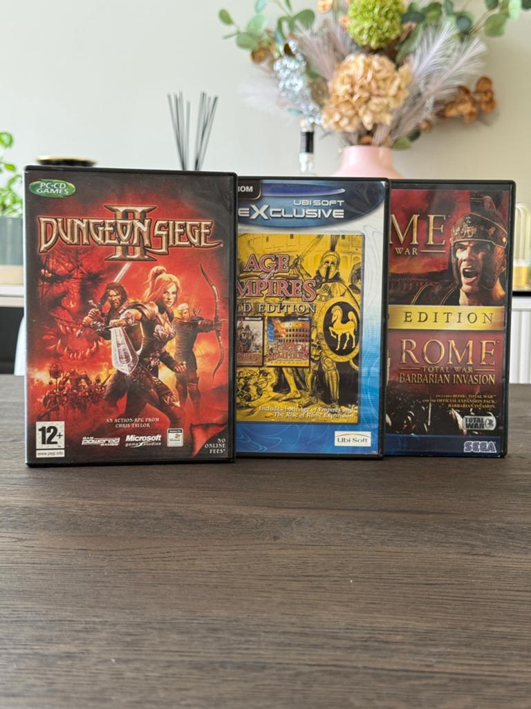 Nostalgic, Classic PC game bundle, 1 speler, Ophalen of Verzenden, Zo goed als nieuw, Strategie en Constructie