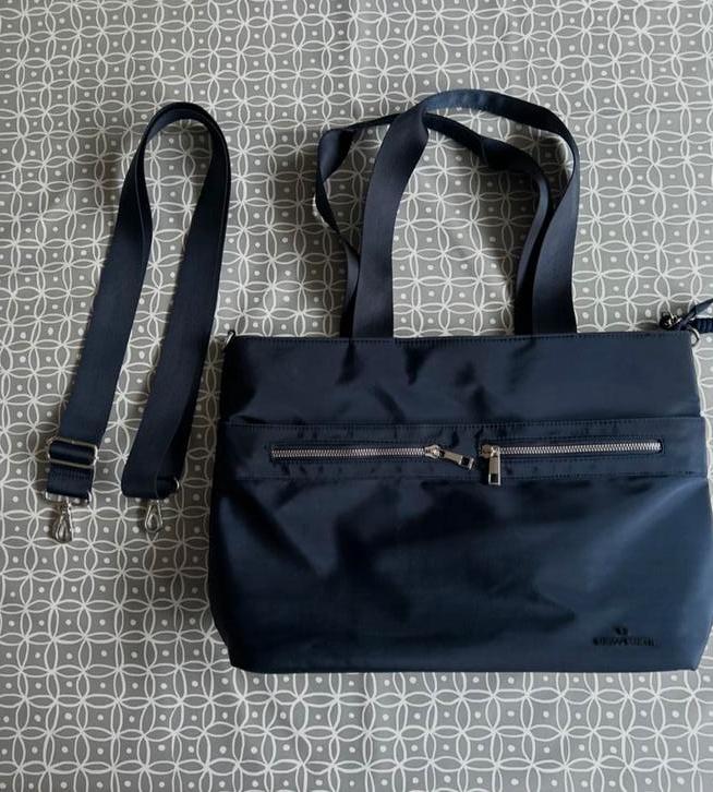 Enrico Benetti Dames tas, Sieraden, Tassen en Uiterlijk, Tassen | Schoudertassen, Ophalen of Verzenden, Zo goed als nieuw, Blauw