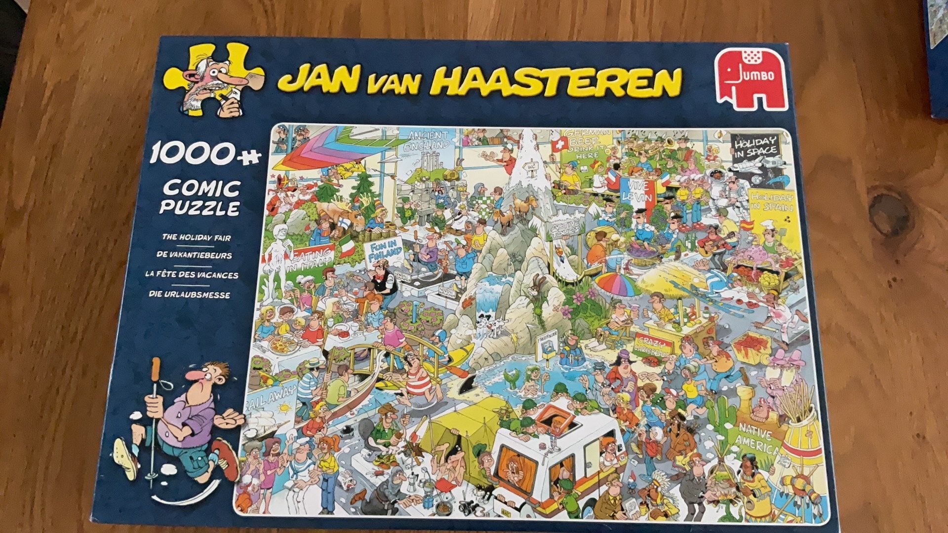 Jan van Haasteren, Ophalen, 500 t/m 1500 stukjes, Zo goed als nieuw