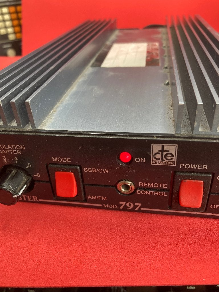 27 mc lineair CTE 797 400 watt, Ophalen of Verzenden, Zo goed als nieuw, Zender