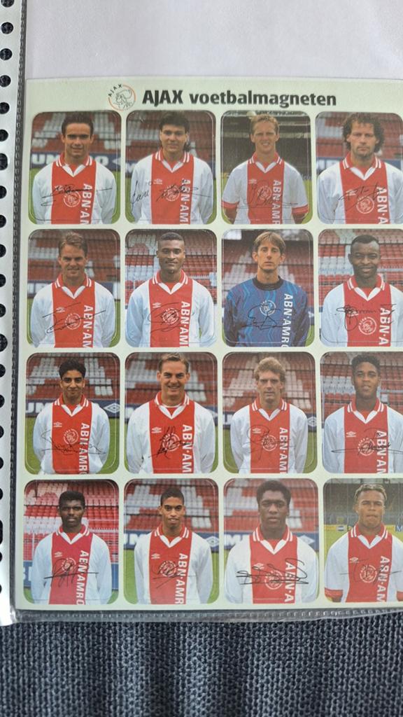 AJAX MAGNETEN 16 spelers, Eén persoon