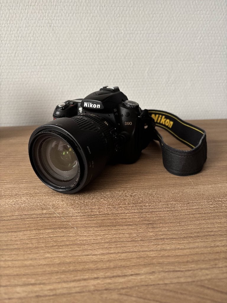 Nikon D90, Audio, Tv en Foto, Fotocamera's Digitaal, Ophalen, Gebruikt, Spiegelreflex, 4 t/m 7 keer