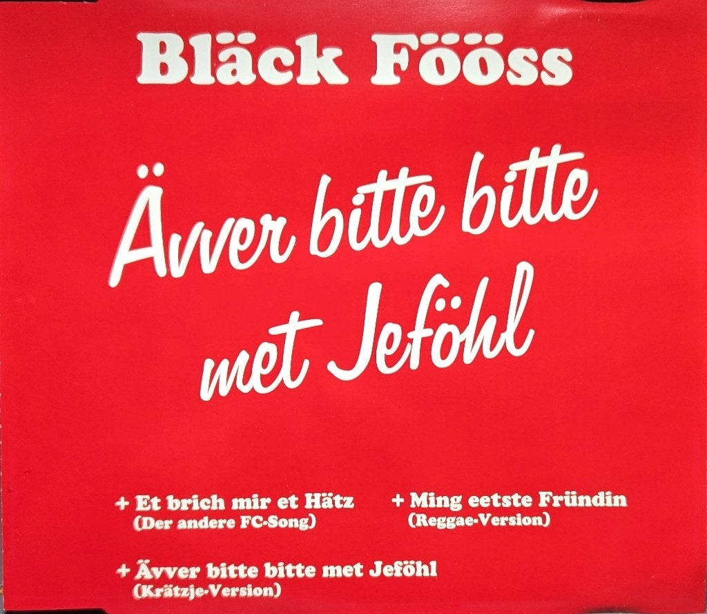 Bläck Fööss - Ävver bitte bitte met Jeföhl CD Single= 4,99, Ophalen of Verzenden, Zo goed als nieuw, Single, Pop