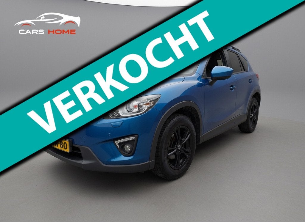 Mazda CX-5 2.0 Skylease+ 2WD|trekhaak|historie|nap, Auto's, Mazda, Voorwielaandrijving, 1295 kg, 4 cilinders, Blauw