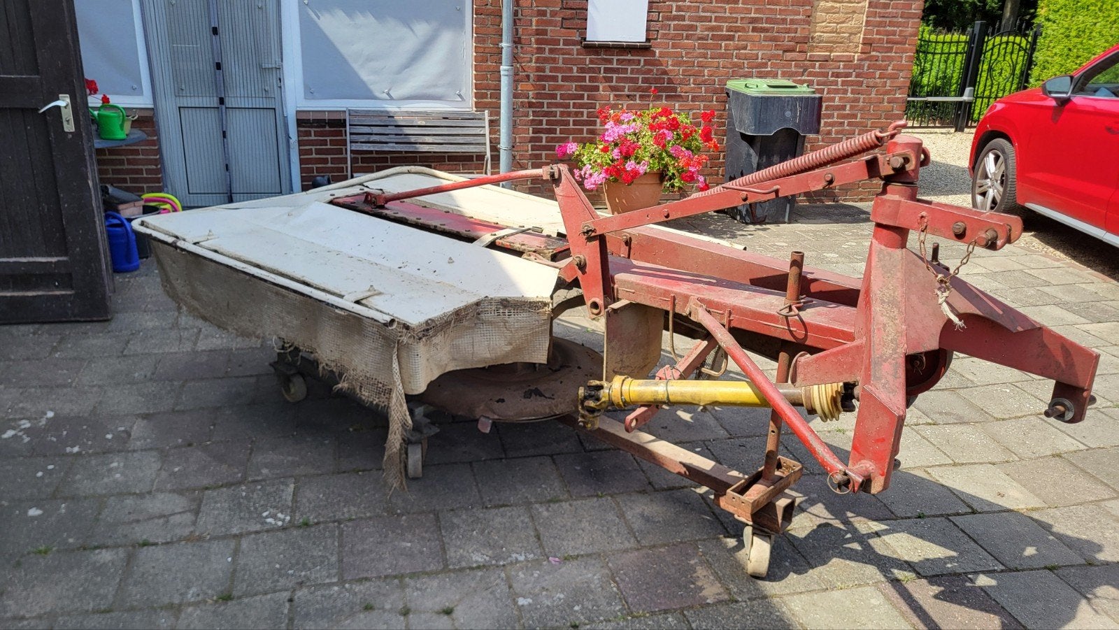 PZ 165 cyclomaaier, Ophalen, Weidebouw