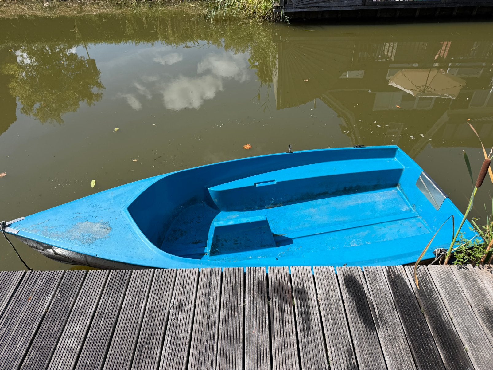Polyester bootje - Opknapper, maar nog lang bruikbaar, Watersport en Boten, Ophalen, Gebruikt, Overige typen, Motorboot