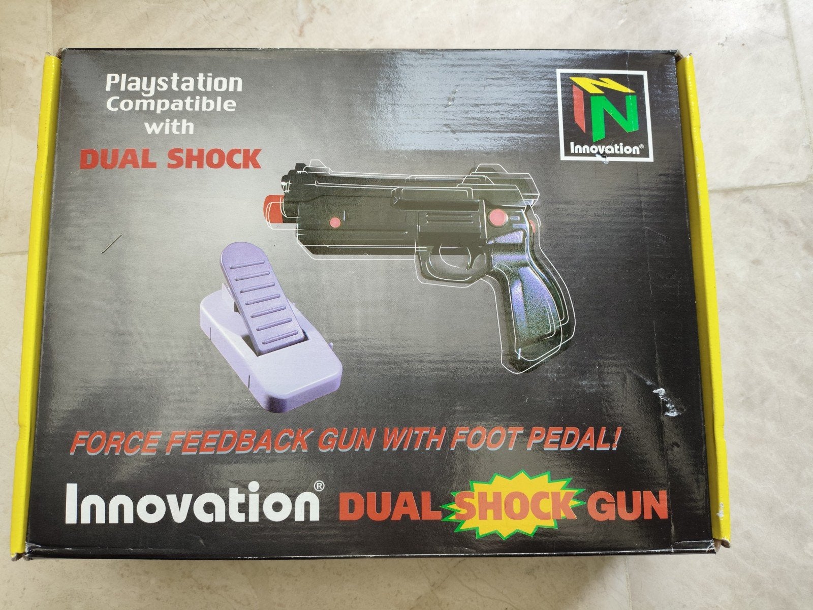 Innovation Dual Shock Gun met voetpedaal voor PlayStation, Ophalen of Verzenden, PlayStation 1