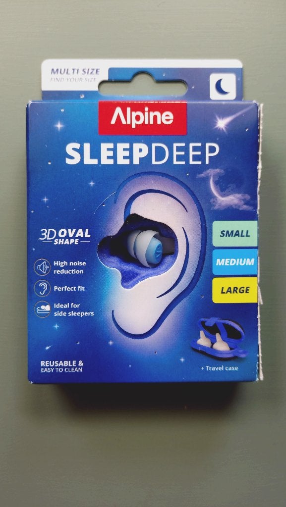 Alpine SleepDeep Sleep Deep oordoppen multi size compleet, Ophalen of Verzenden, Zo goed als nieuw