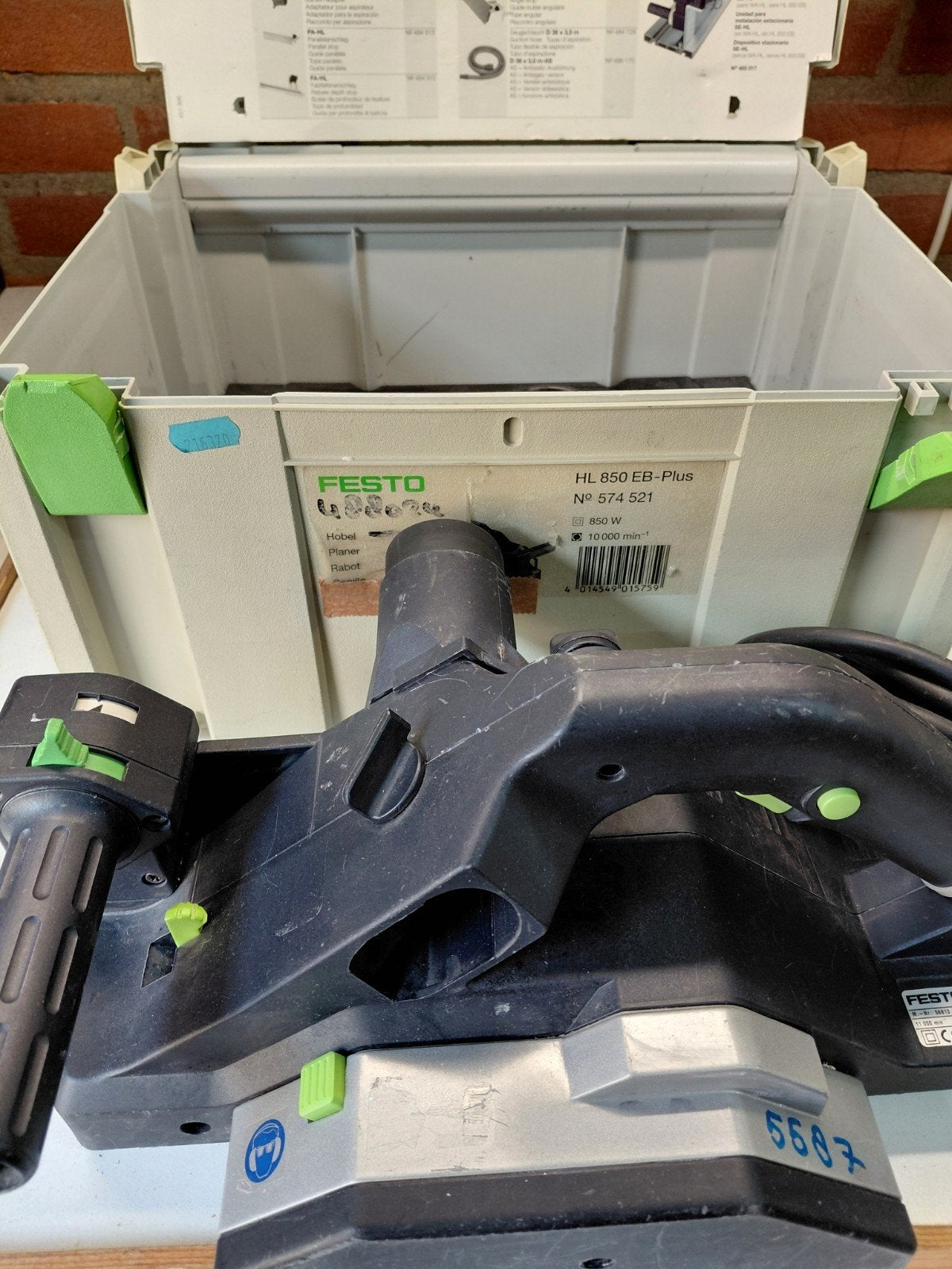 Festo schaafmachine HL 850 EB PLUS 850Watt, Doe-het-zelf en Verbouw, Ophalen of Verzenden