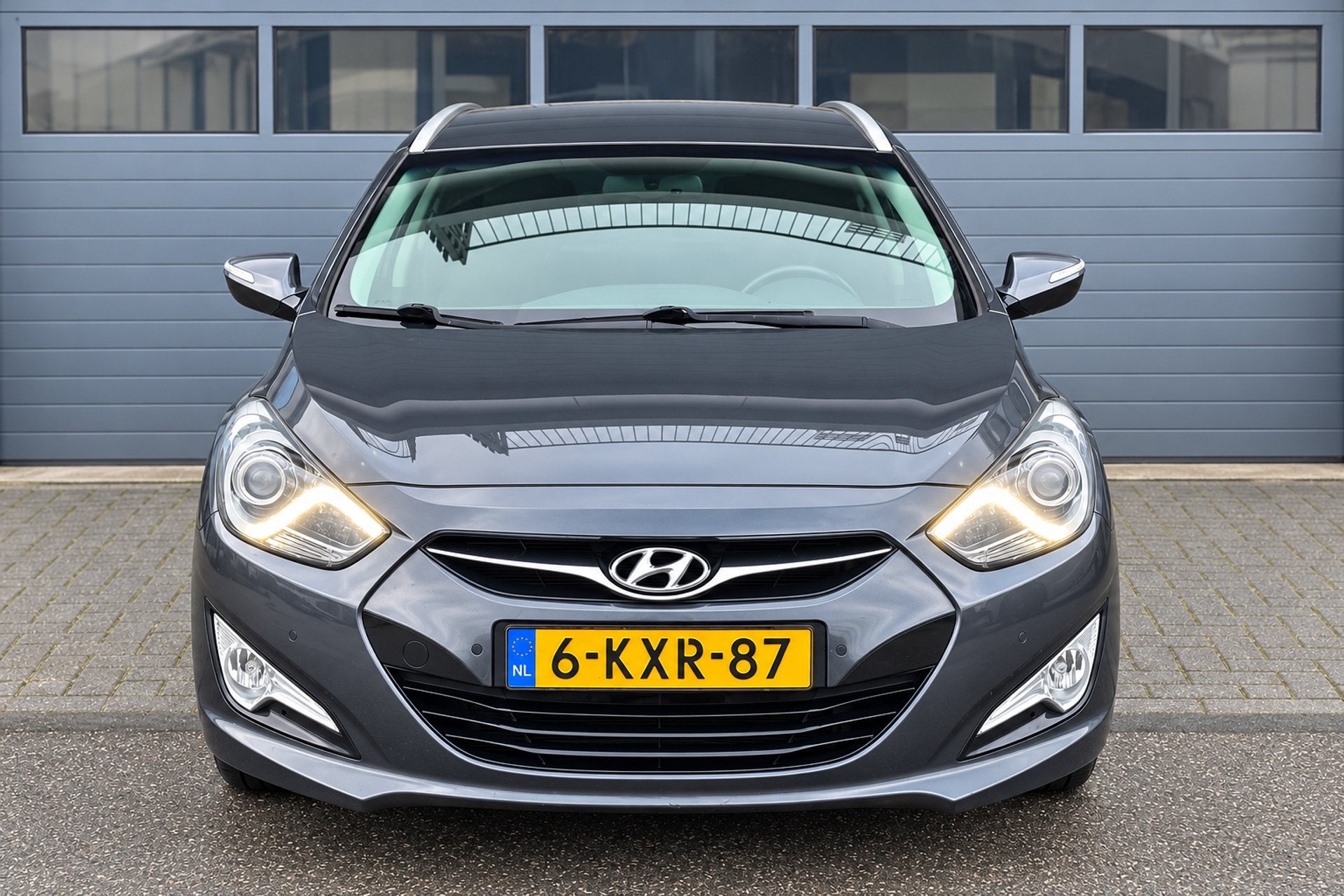 Hyundai i40 Wagon 2.0 GDI Business Edition Automaat Camera,, Auto's, Euro 5, Stof, Zwart, 4 cilinders