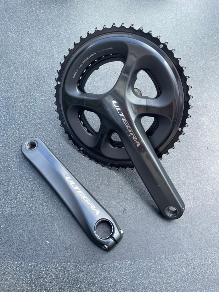 Shimano Ultegra FC-6800 Crankstel 175mm 52-36T, Fietsen en Brommers, Fietsonderdelen, Crankstel of Pedalen, Gebruikt, Ophalen of Verzenden