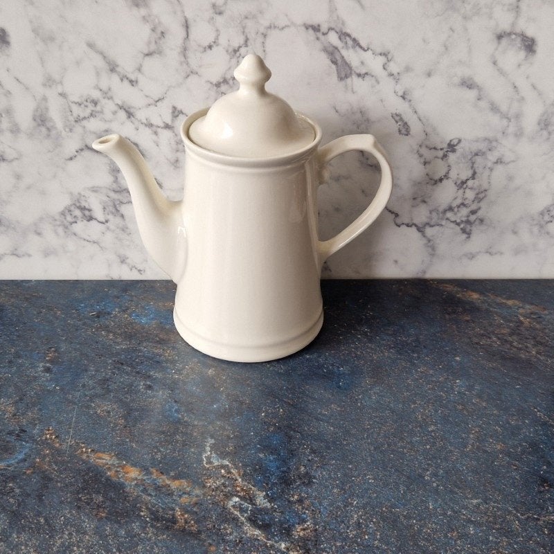 Royal Boch witte koffiepot, Ophalen of Verzenden