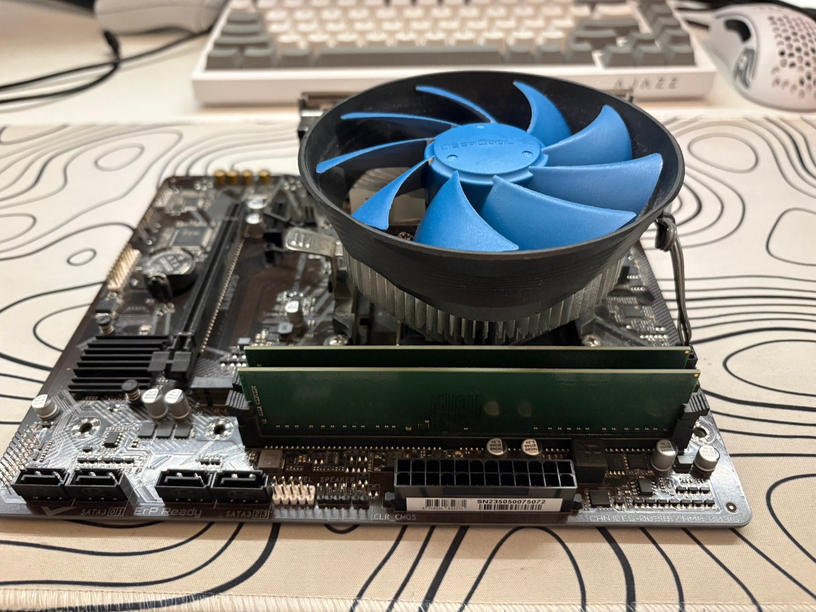 32gb Ram, moederbord en cpu bundel, Computers en Software, Ophalen of Verzenden, Zo goed als nieuw, DDR4