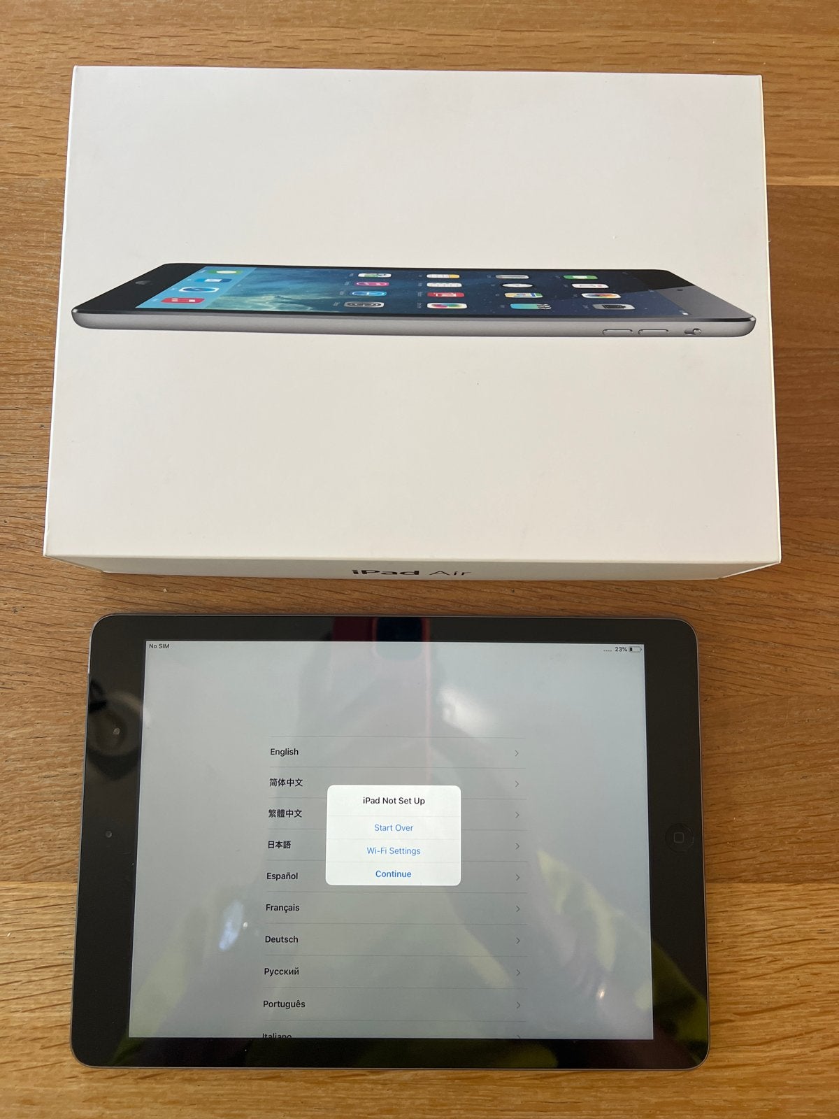 Apple iPad Air 1 32 GB Wi-Fi Cellular Space Gray model A1475, Computers en Software, Apple iPads, Gebruikt, 32 GB, Apple iPad Air