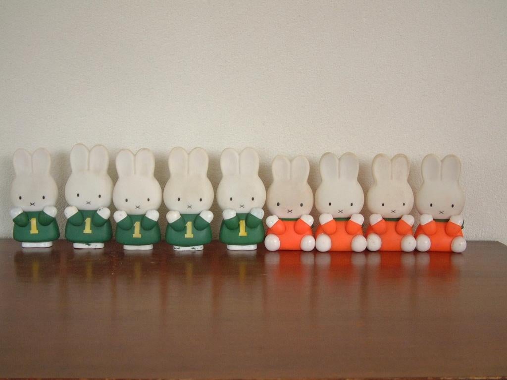 9 nijntje pieppopjes dick bruna Mercis, Verzamelen, Overige Verzamelen, Gebruikt, Ophalen of Verzenden