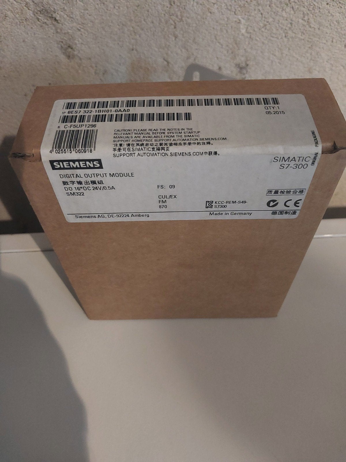 Siemens SM322 uitgangsmodule, Verzenden, Nieuw