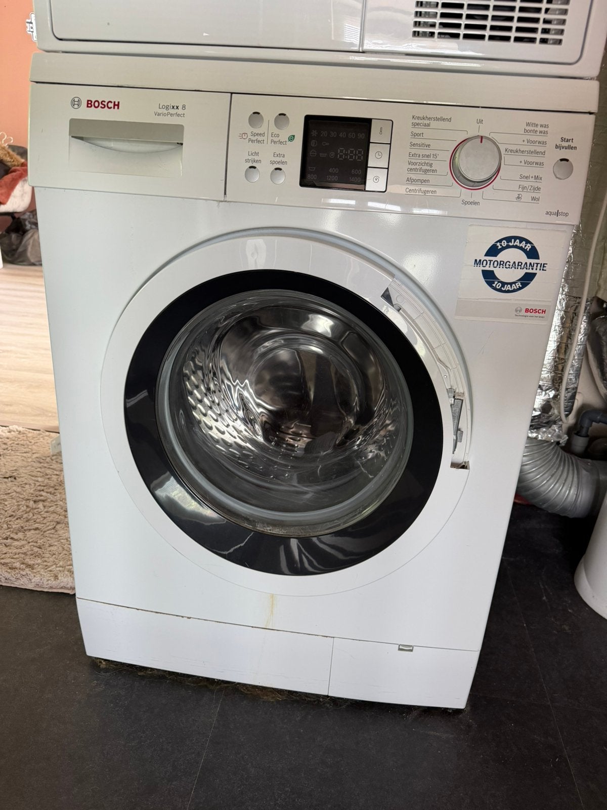 GRATIS Wasmachine Bosch, Witgoed en Apparatuur, Wasmachines, Ophalen, Zo goed als nieuw, 85 tot 90 cm, 1200 tot 1600 toeren