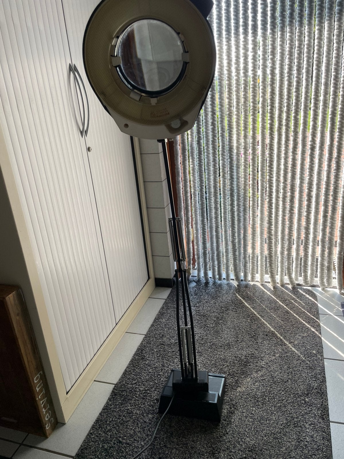 Loeplamp met standaard werkend, Ophalen, Zo goed als nieuw, Minder dan 100 cm