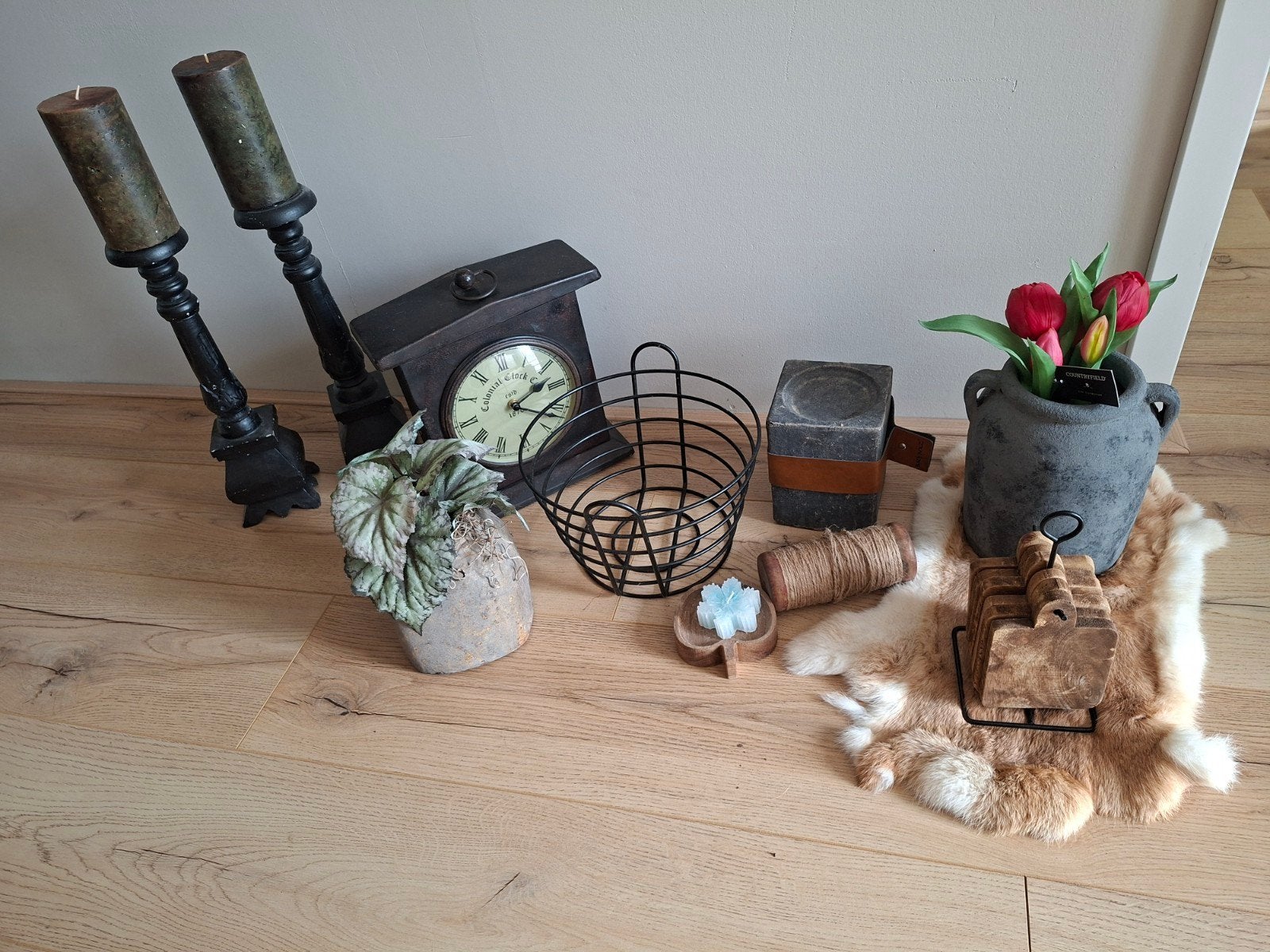 Diverse woondecoratie. Oa Brynxz, Ophalen, Meerkleurig, Metaal, Landelijk