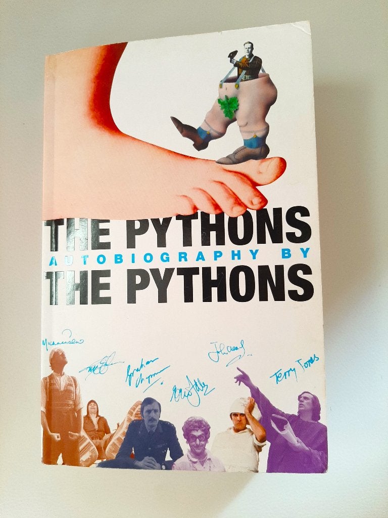 The Pythons - autobiography by The Pythons, Boeken, Ophalen of Verzenden, Monty Python, Film, Tv en Media