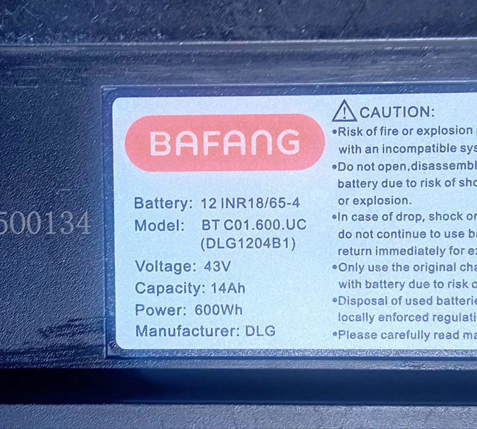 Bafang 600Wh te koop of te ruil tegen playstation compleet, Ophalen