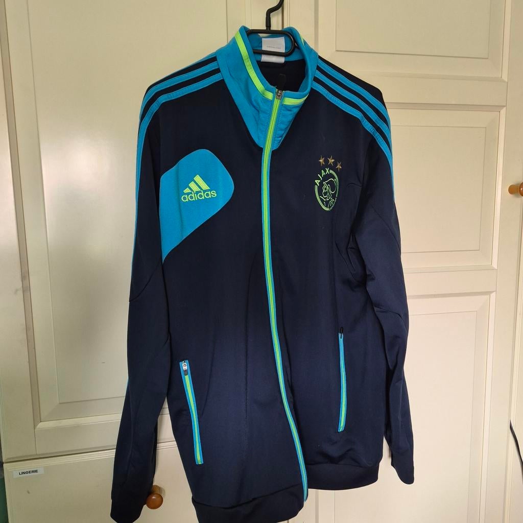 Mooi Ajax vestje - Adidas, Maat 52/54 (L), Blauw, Ophalen of Verzenden, Adidas