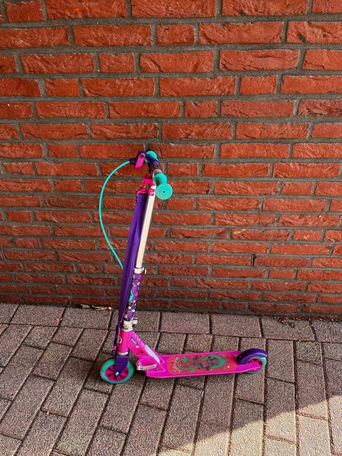 Oxelo kinderstep roze/paars, Ophalen of Verzenden, Gebruikt, Gewone step