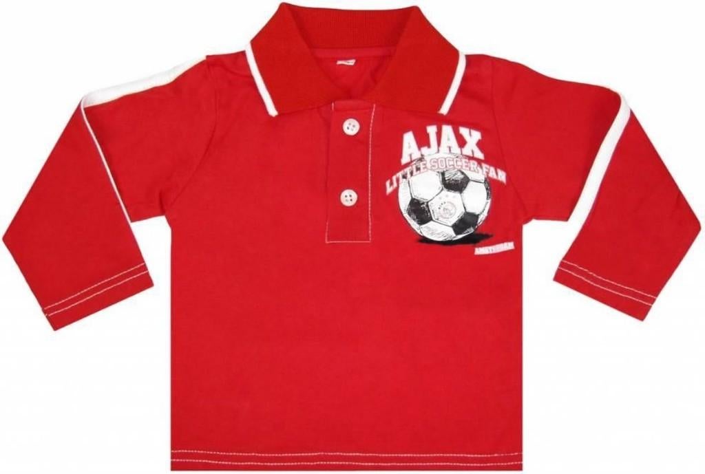 nieuw: Ajax baby longsleeve / t-shirt / poloshirt maat 86/92, Ophalen of Verzenden, Nieuw, Jongetje of Meisje, Shirtje of Longsleeve