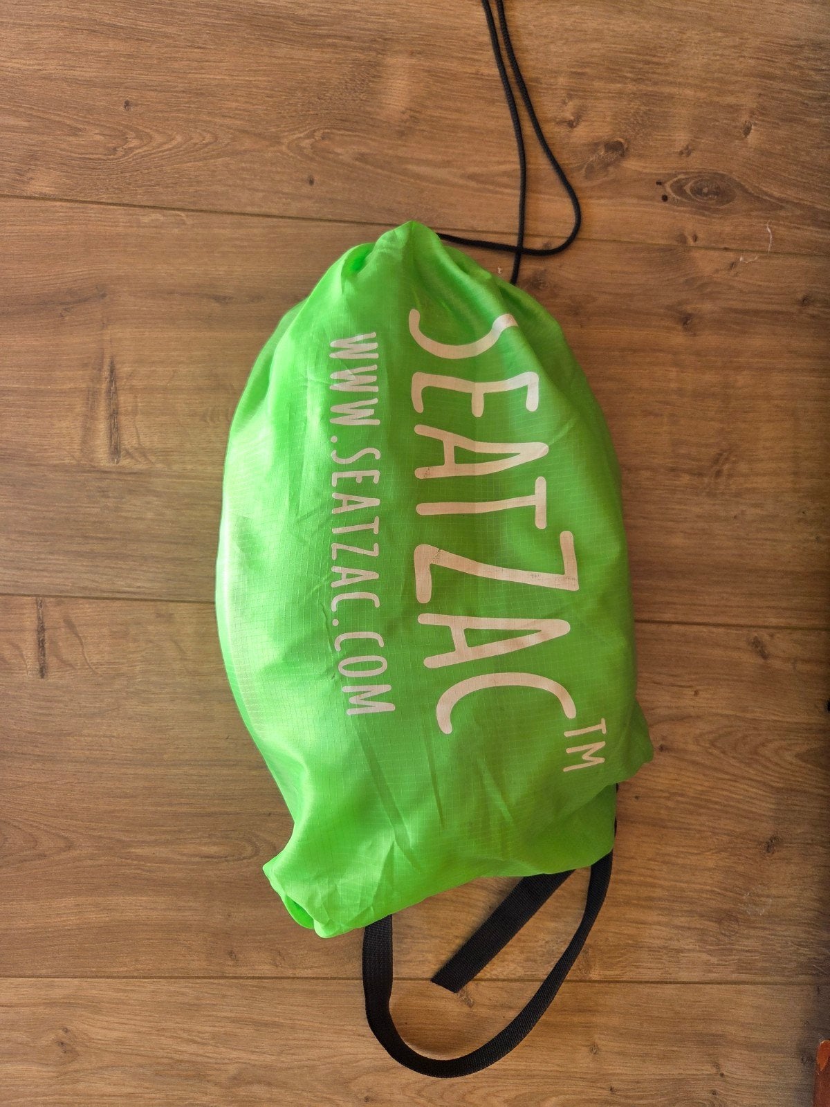 SeatZac Opblaasbare Zitzak - Draagbaar en Comfortabel, Ophalen, Zo goed als nieuw