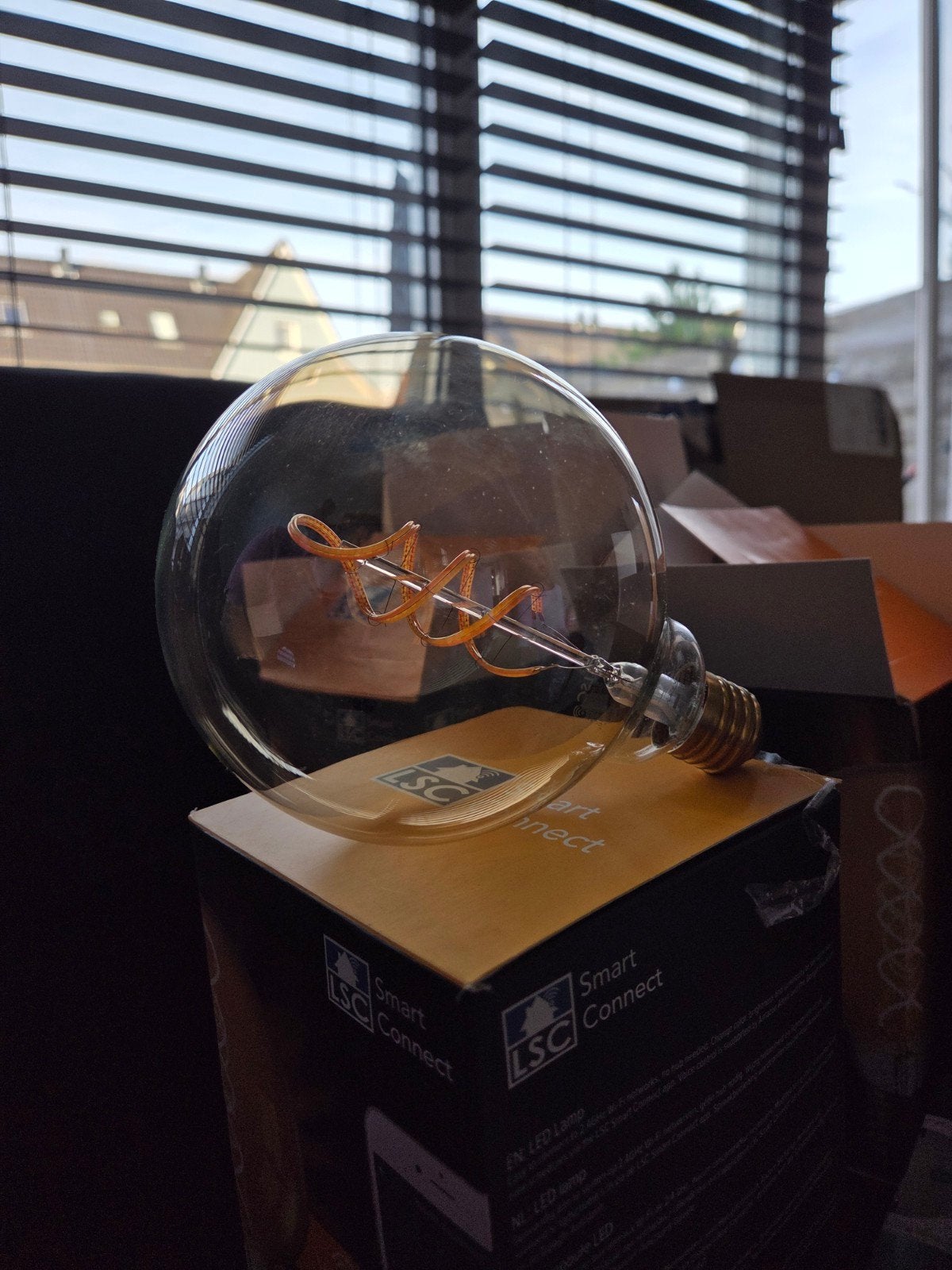 5x LSC Smart Filament LED Globe Lamp E27 - Dimbaar, warmkoud, Huis en Inrichting, Lampen | Losse lampen, Nieuw, Smart lamp, E27 (groot)