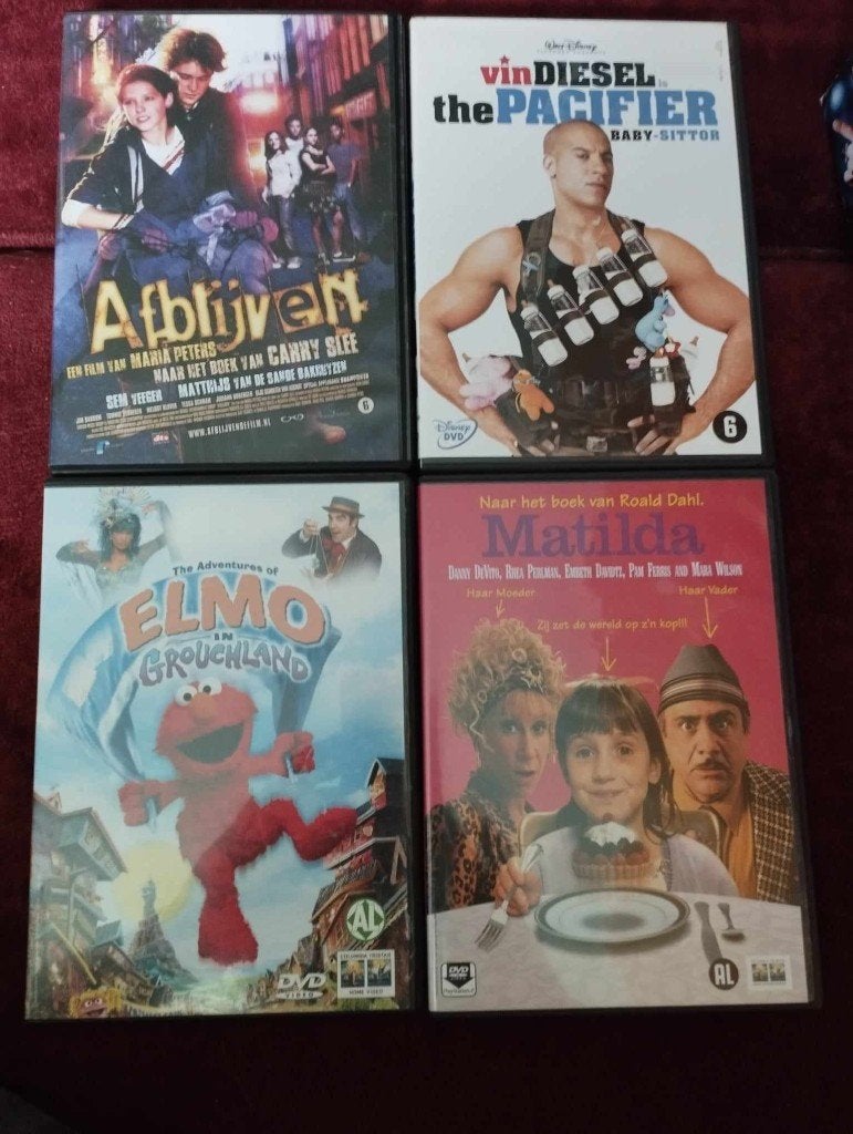 Div jeugdfilms , op dvd, Ophalen, Avontuur, Alle leeftijden, Zo goed als nieuw