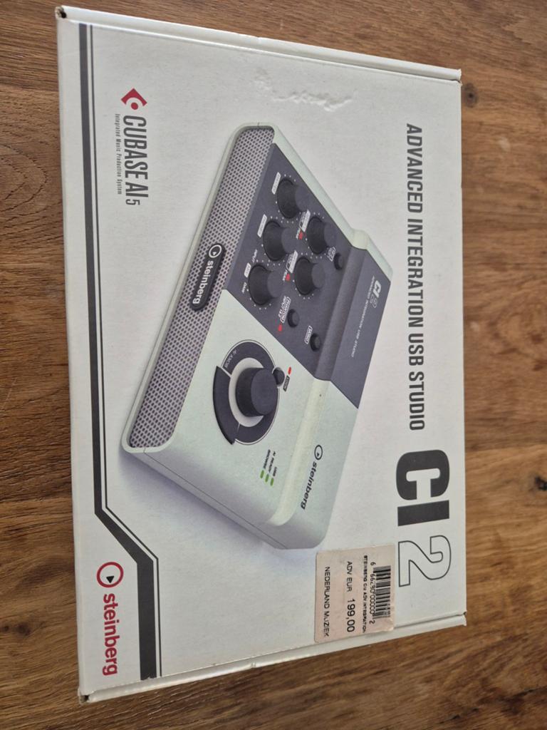 Steinberg CI2  USB Studio Audio Interfac, Muziek en Instrumenten, Ophalen of Verzenden, Gebruikt
