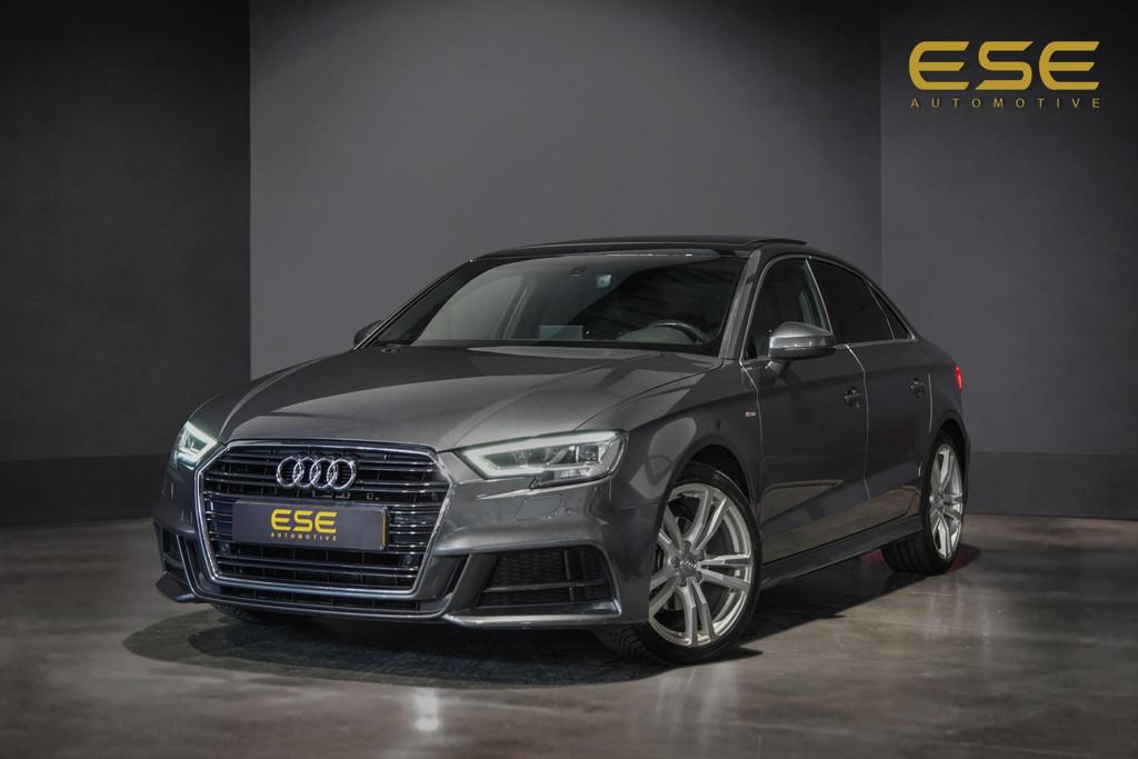 Audi A3 Limousine 1.4 TFSI CoD Sport S Line Edition | Panora, Auto's, Gebruikt, 4 cilinders, 150 pk, Leder en Stof
