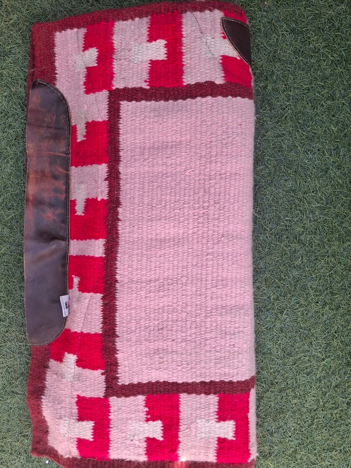 Gave dikke gevoerde roze Western pad 86x 46, Dieren en Toebehoren, Paarden en Pony's | Dekens en Dekjes, Ophalen of Verzenden