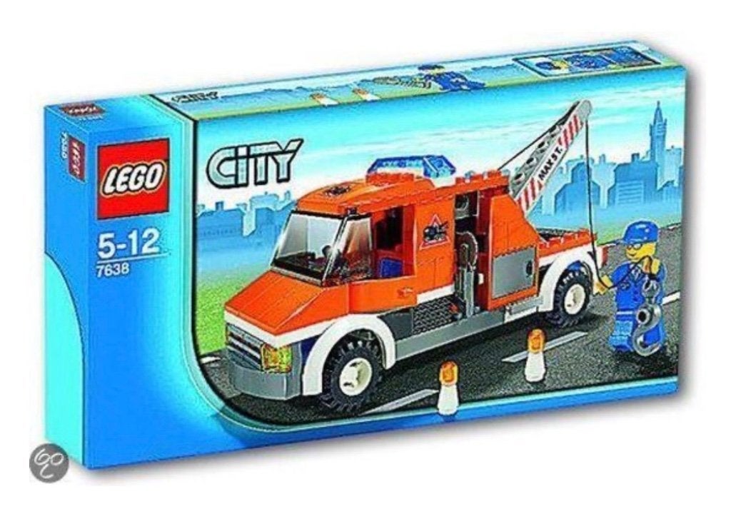 Lego City 7638 takelwagen 7639 camperauto etc, Ophalen, City, Lego, Inclusief instructies