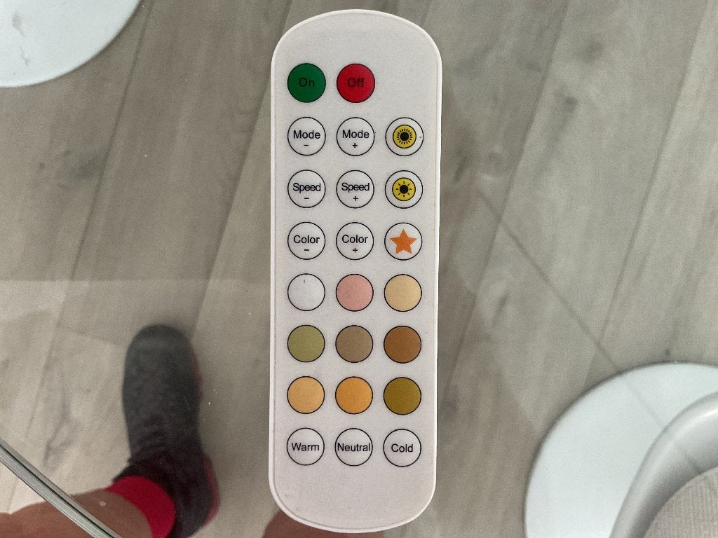 Strip ledverlichting  met afstandsbediening, Ophalen, Overige merken, Kunststof, Kleur aanpasbaar