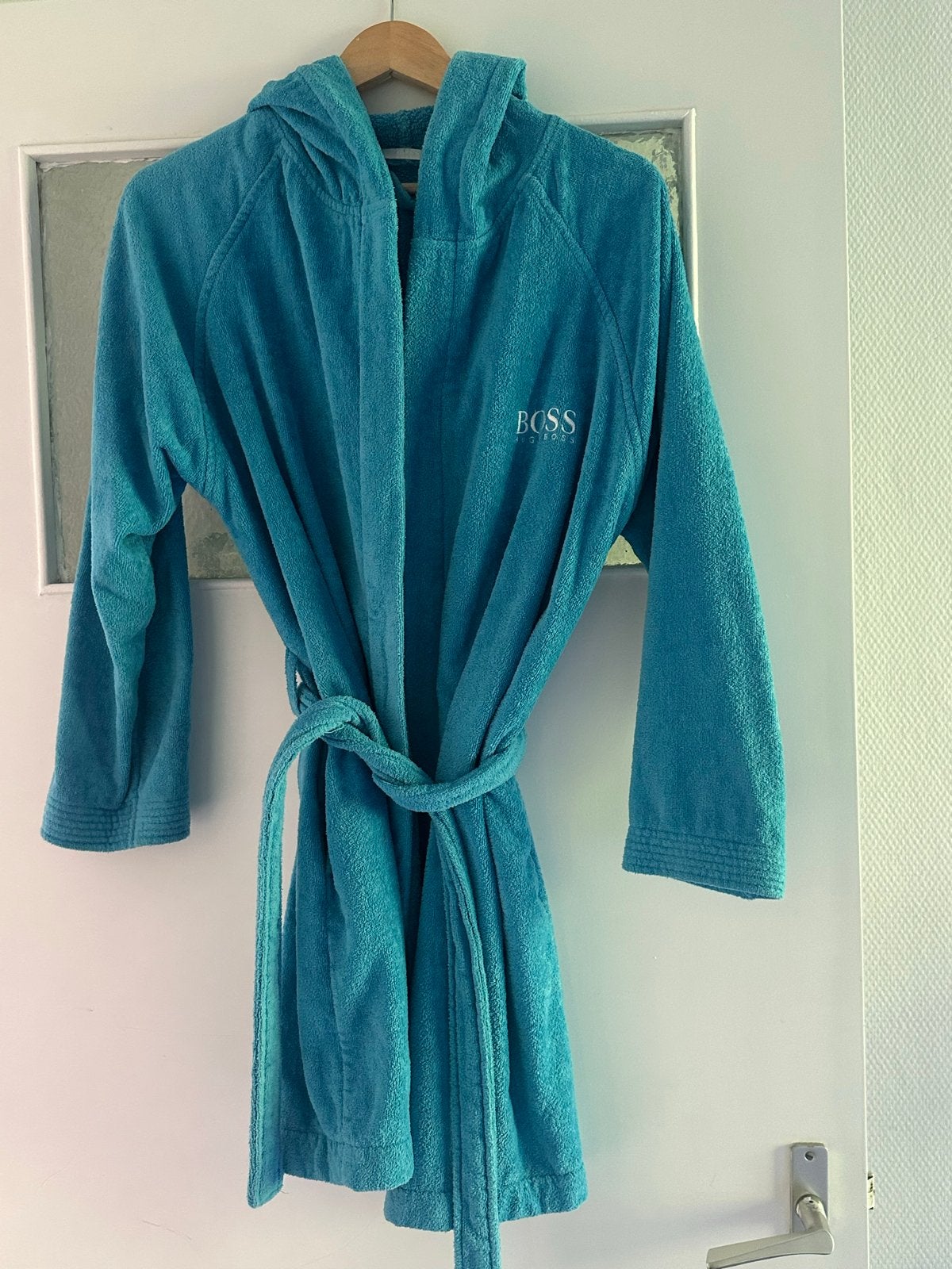 BOSS badjas met capuchon - Zo goed als nieuw, Kleding | Dames, Overige Dameskleding, Ophalen, Zo goed als nieuw