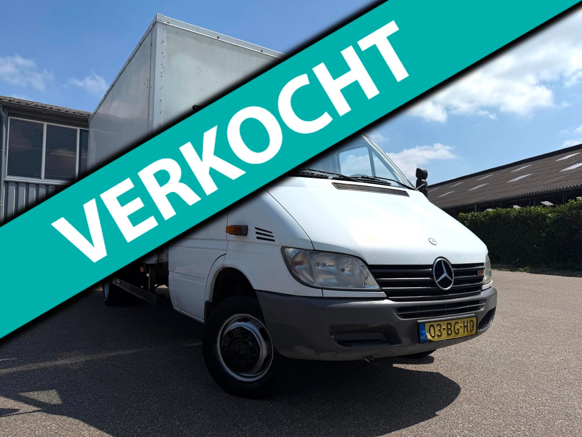 Mercedes-Benz Sprinter 413 CDI 2.2 402 | AIRCO | LAADKLEP, Auto's, Gebruikt, Zwart, 4 cilinders, 129 pk
