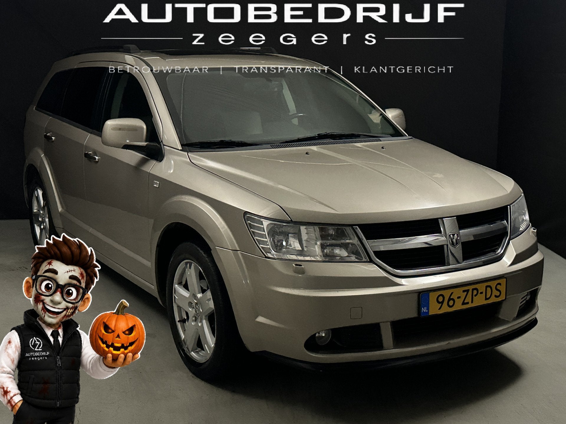 Dodge Journey 2.7 R/T *7 Persoons*AC*Heatseat*Automaat, Auto's, Gebruikt, Bedrijf, Euro 4, Journey