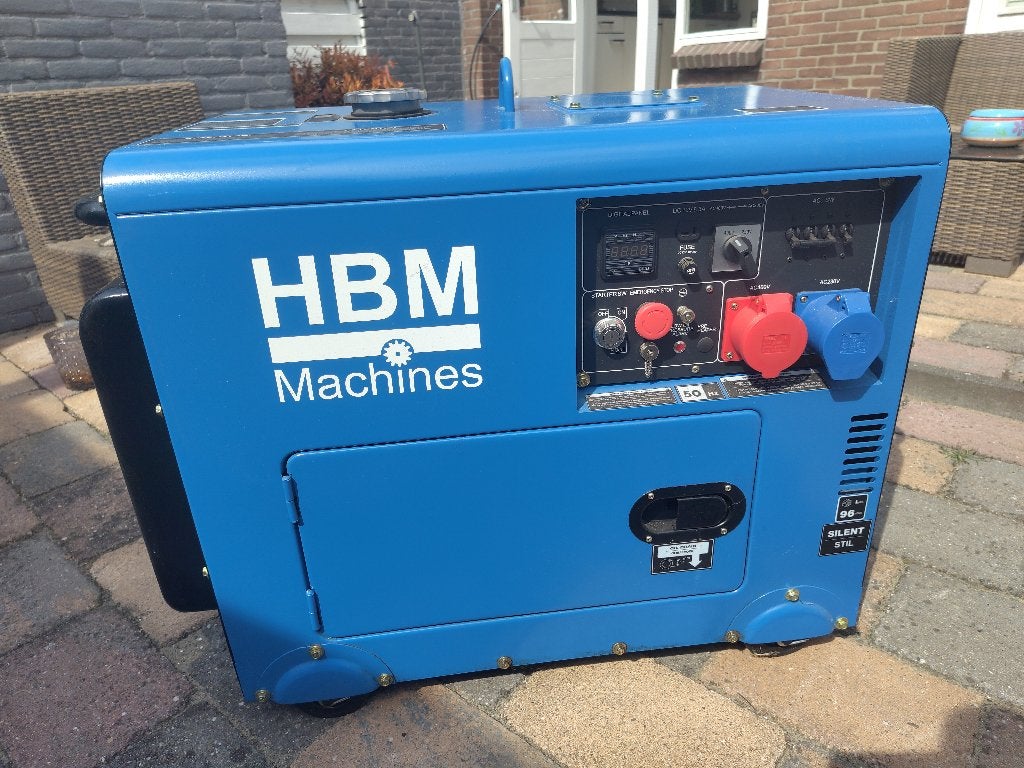 HBM AGGREGAAT 9063, Ophalen, Benzine, Zo goed als nieuw, Geluidgedempt