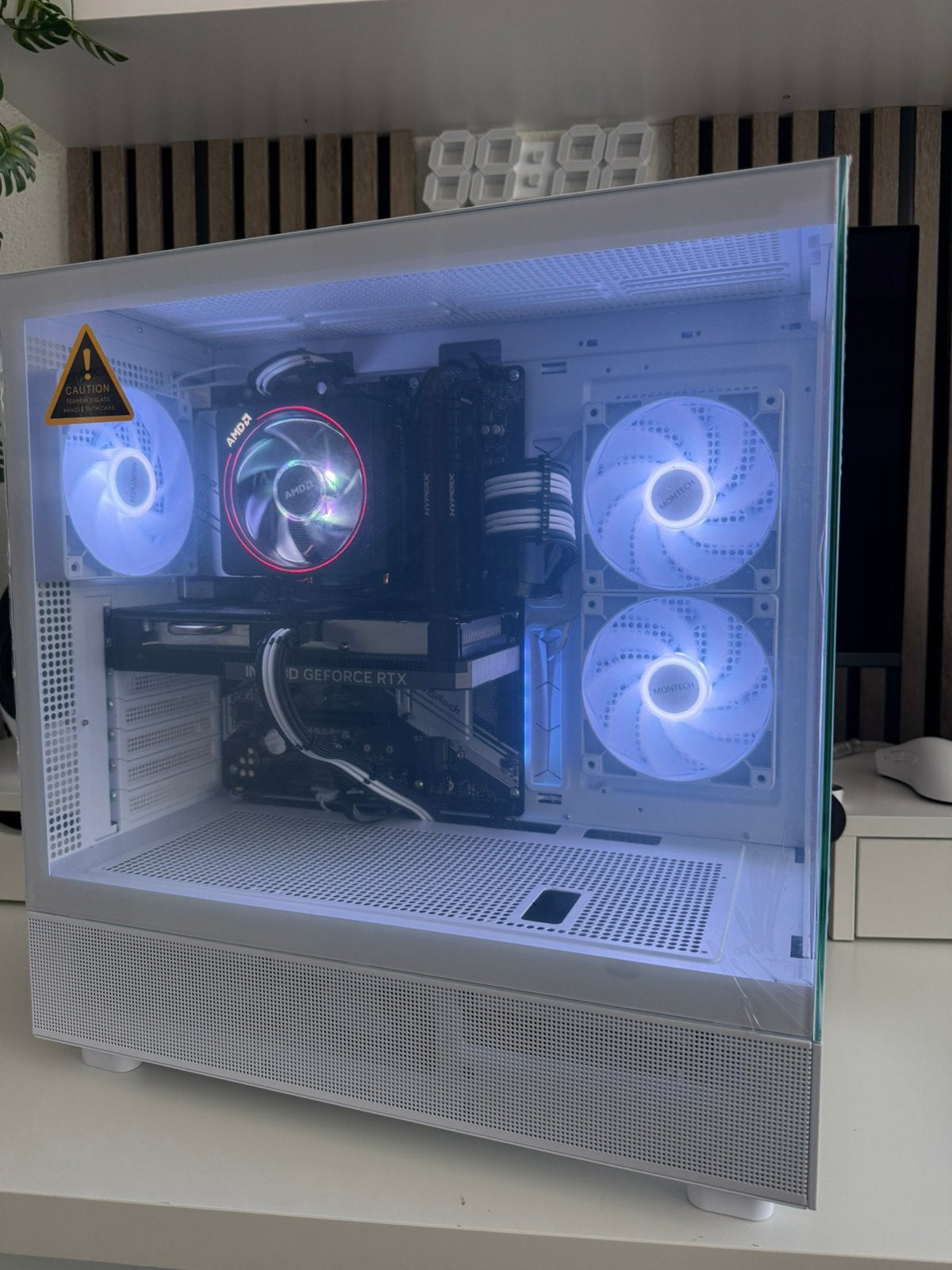 Gaming PC | RTX 4060 8GB | Ryzen 7 5800X | 16GB RAM, Ophalen, Zo goed als nieuw, Gaming, SSD