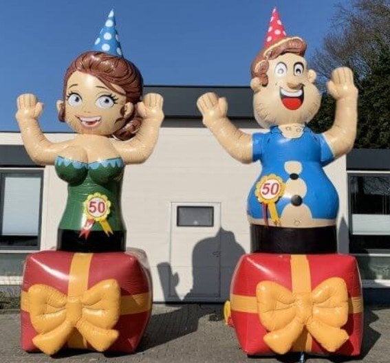 halve abraham sarah sara te huur 25 30 40 jong pop huren 18, Hobby en Vrije tijd, Feestartikelen | Verhuur, Ophalen of Verzenden